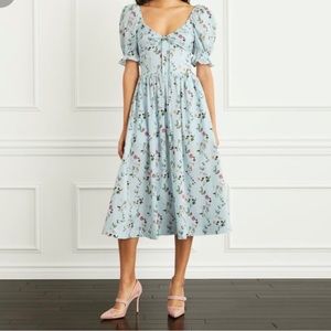 Hill House Home Ophelia Dress in Victorian Romance Pond Floral